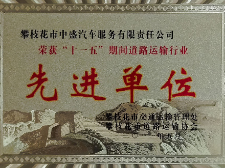 2011-先进单位